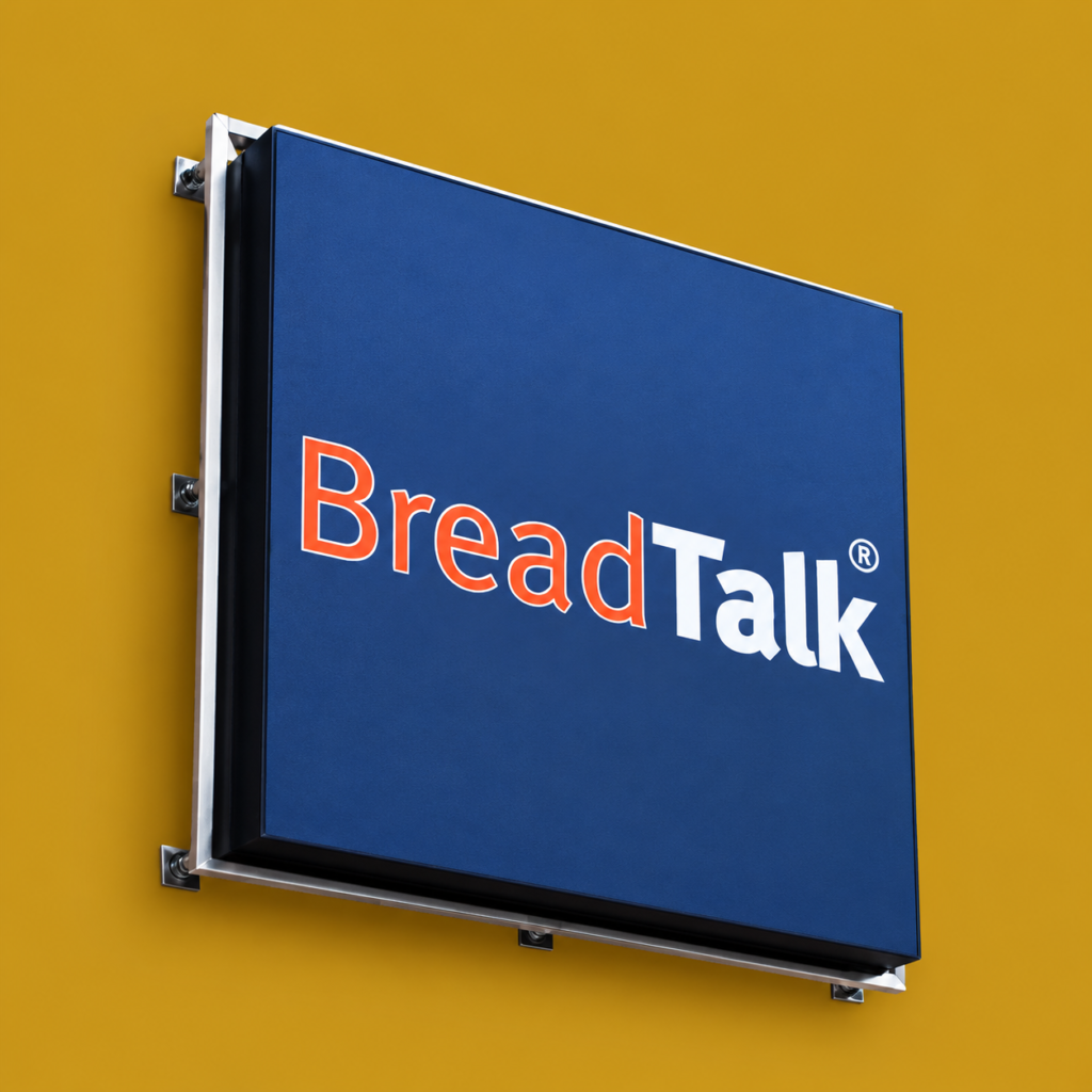 breadtalk sign on mustard gold