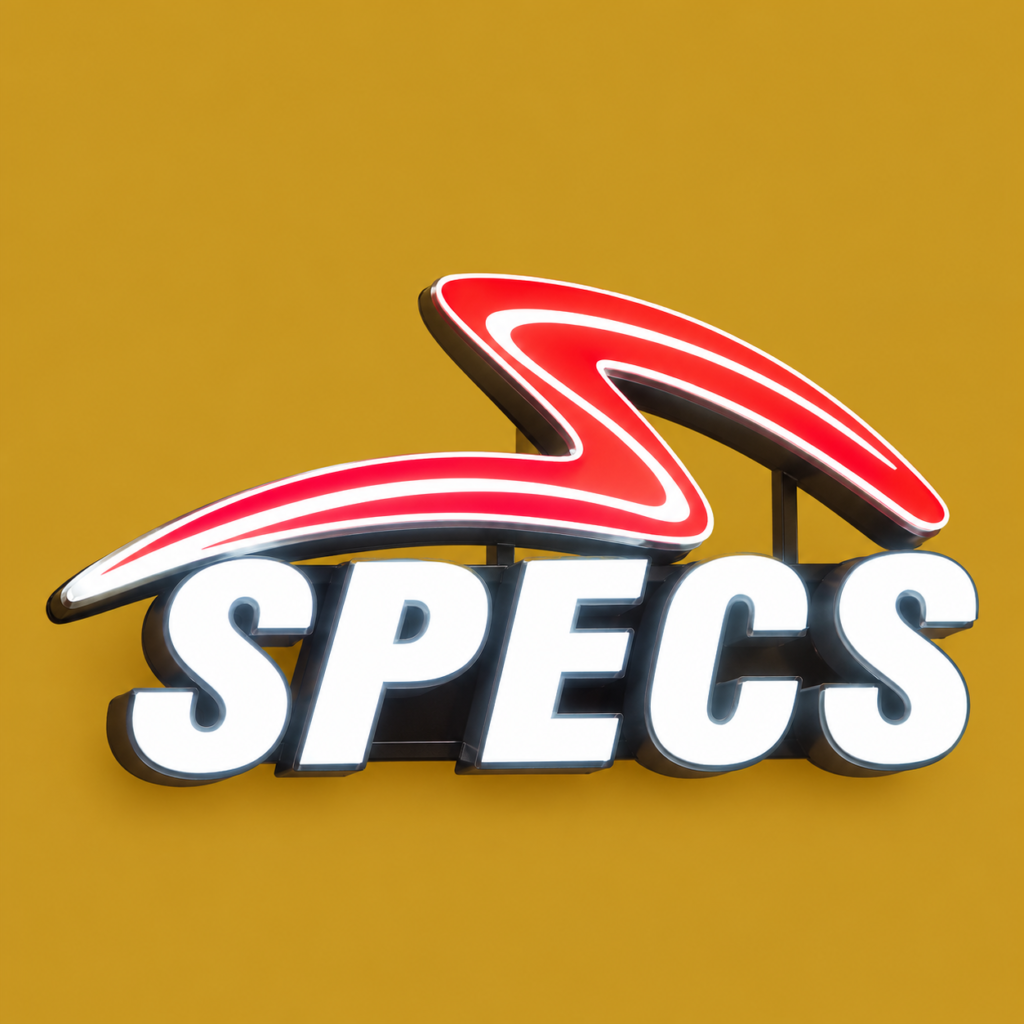 illuminated specs logo sign